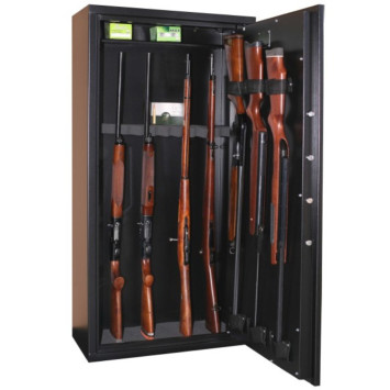 Armero Infac SKP12 Grado I para 12 armas largas con visor, certificado ICECON y cerradura EN 1300.