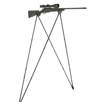 Bastón de Tiro Bush Essential Camuflaje | Estabilidad y Ligereza | Carril Outdoor
