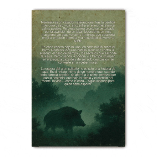 Libro la espera del gran solitario