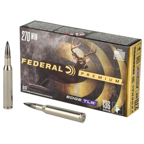 Federal .270 Win 136gr Edge TLR Premium | Carril Outdoor