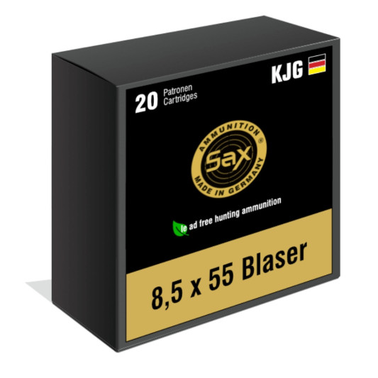 SAX 8,5x55 Blaser KJG-SR 139gr sin plomo | Carril Outdoor