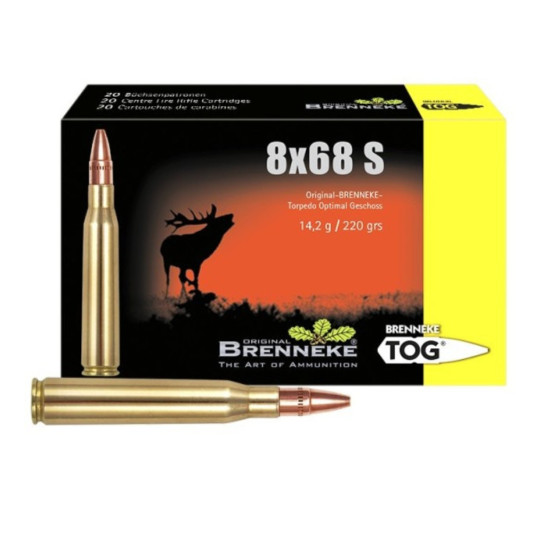 8x68S 220gr TOG Brenneke BR032736 | Carril Outdoor