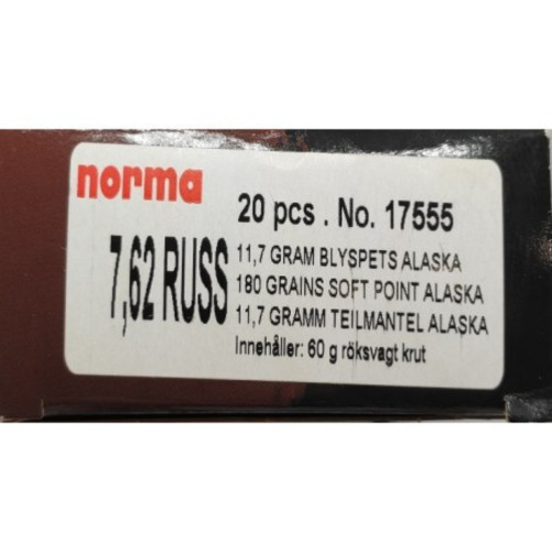 Bala Norma 7,62 RUSS 180gr