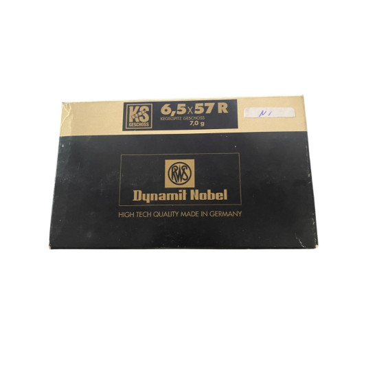 Bala RWS 6,5x57 R KS 108gr (7,0g)