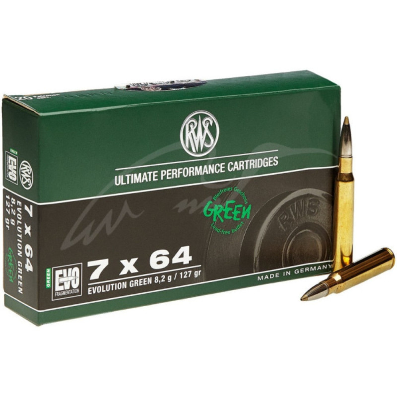 Bala RWS 7x64 EVO GREEN 127 grains Bala RWS 7x64 EVO GREEN 127 grains