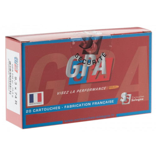 Balas Sologne 9,3×62 GPA 238 grains