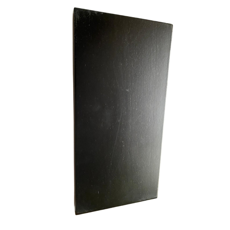 Tabla para taxidermia moderna rectangular negra Tabla para taxidermia moderna rectangular negra