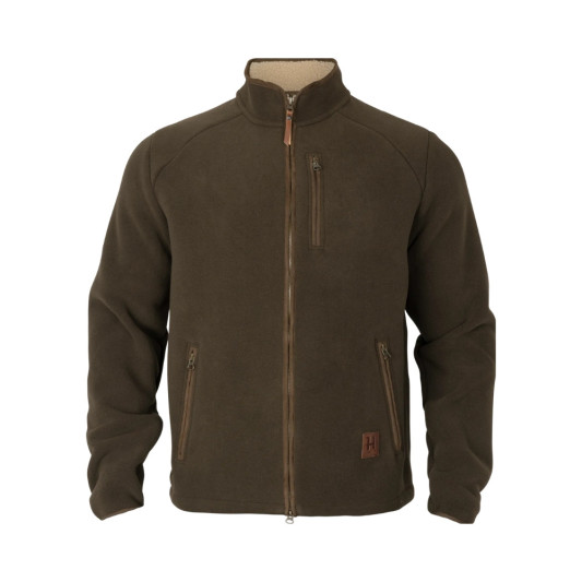 Chaqueta polar Harkila Sandhem con forro sherpa y detalles elegantes