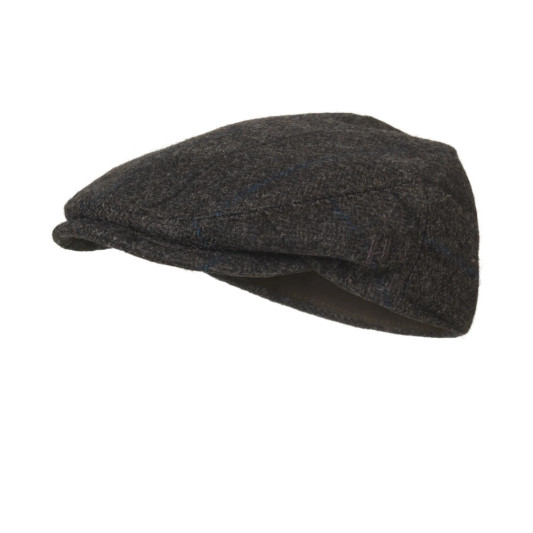 Gorra plana Harkila Badanloch en lana tweed repelente al agua