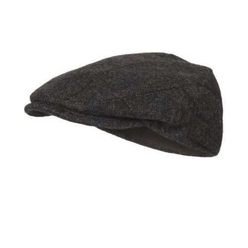 Gorra plana Harkila Badanloch en lana tweed repelente al agua