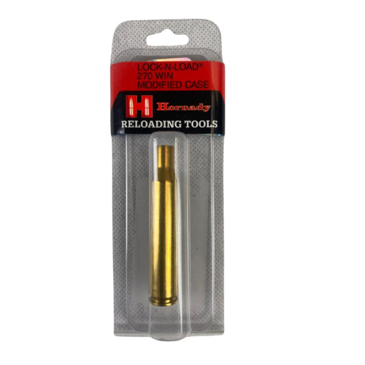 Vaina modificada Hornady Lock-N-Load calibre .270 Winchester para recarga de precisión