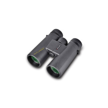 Binoculares Shilba Outlander 10x42 con lentes verdes y cuerpo mate ergonómico