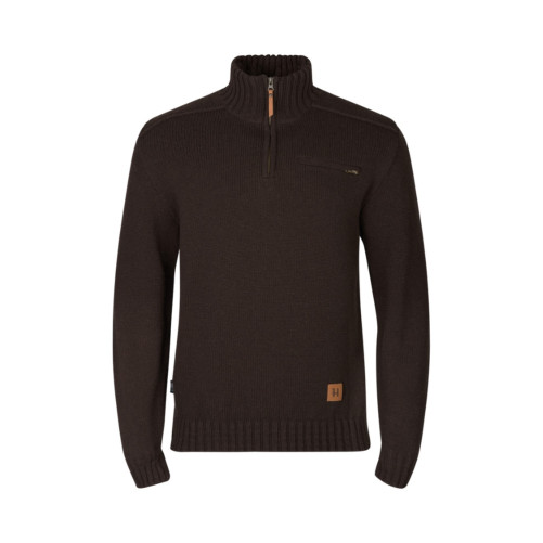 Jersey Härkila Annaboda 2.0 HSP en lana pura con membrana cortavientos