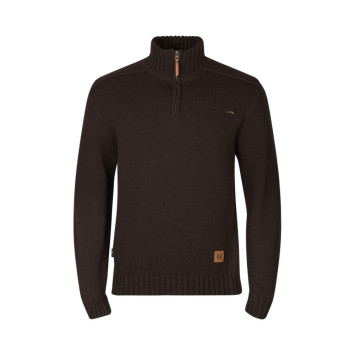 Jersey Härkila Annaboda 2.0 HSP en lana pura con membrana cortavientos