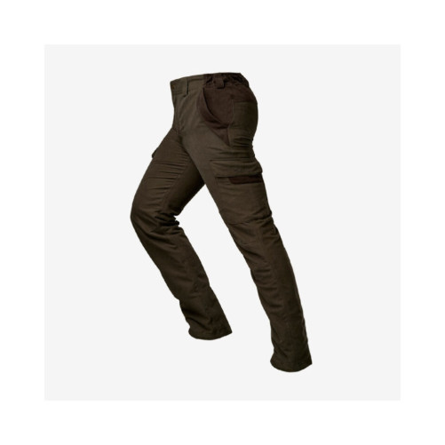 Pantalón Chiruca Odin 01 CH+ verde impermeable y silencioso con membrana transpirable y bolsillos multiusos