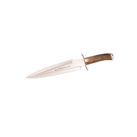 Cuchillo Muela REHALA-27A con hoja Nitro-42 y mango en asta de ciervo
