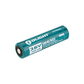 Batería Olight 18650 recargable 3400mAh con circuito de protección PCB