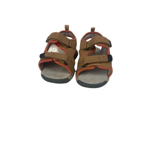 Sandalia infantil Chiruca Ranger 04 marrón con velcros, ideal para montaña