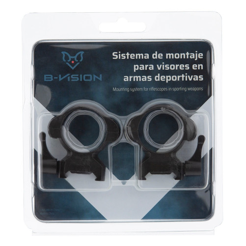 Anillas desmontables 30mm B-Vision acero | Carril Outdoor