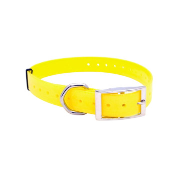 Collar Polytec 25mm para perro, irrompible, ajustable y grabable
