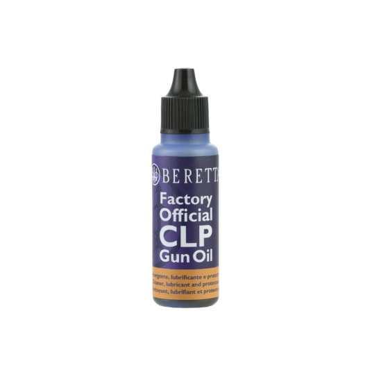 Aceite Beretta CLP 25 ml para limpieza, lubricación y protección de armas
