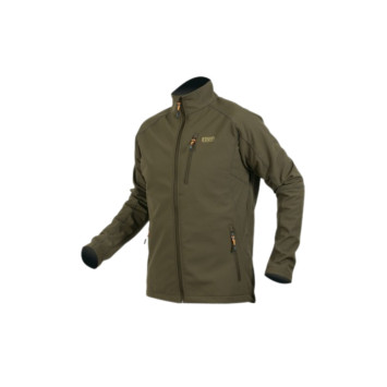 Chaqueta HART EGUR softshell cortaviento con bolsillos y tejido elástico