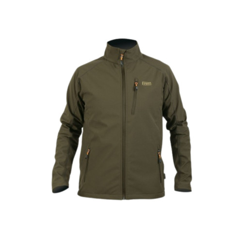 Chaqueta HART EGUR softshell cortaviento con bolsillos y tejido elástico