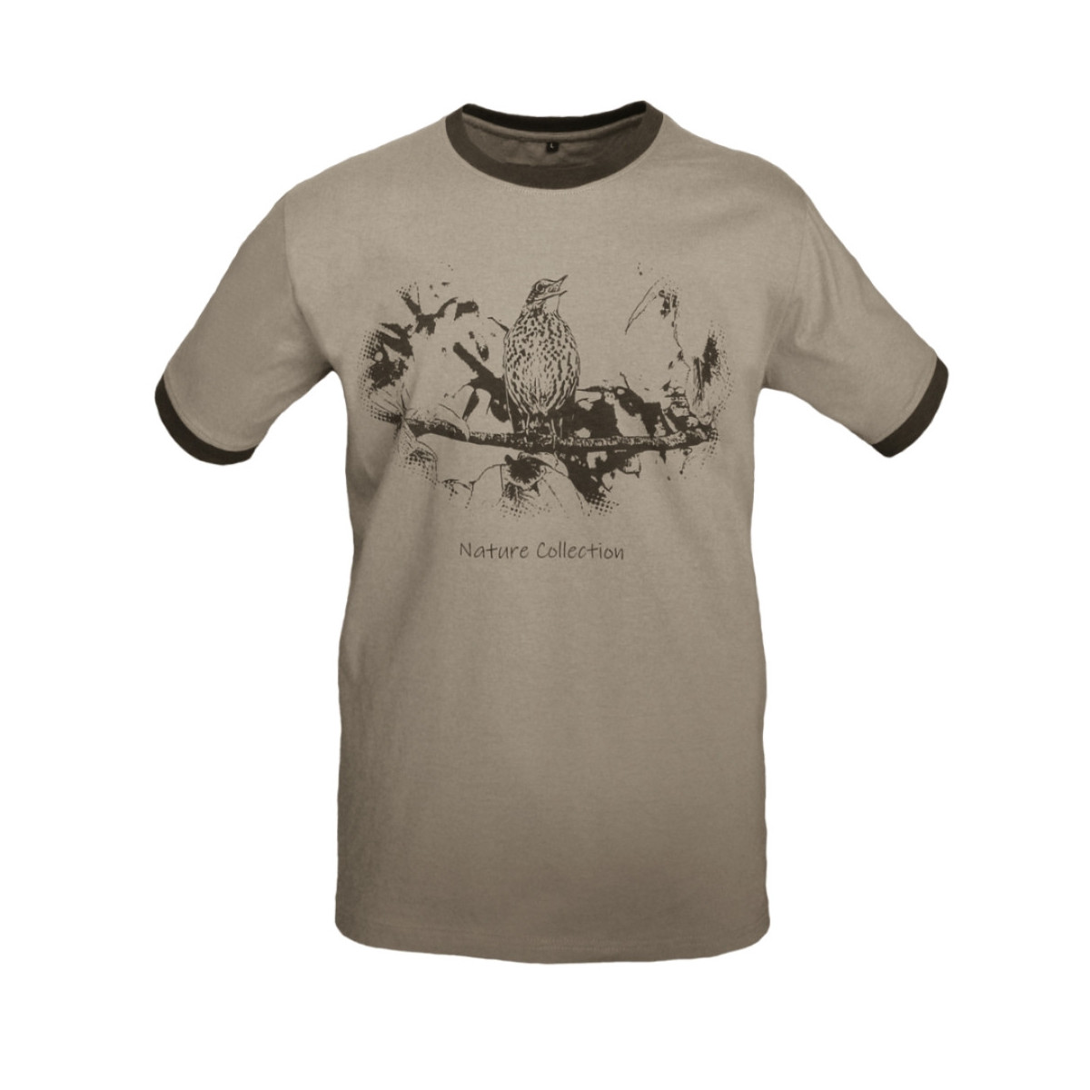 Camiseta algodón Zorzal Benisport verde