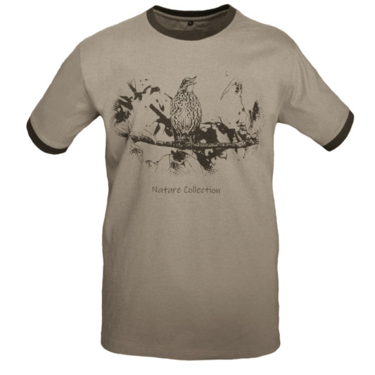 Camiseta Benisport Jabalí de algodón peinado para uso diario y outdoor