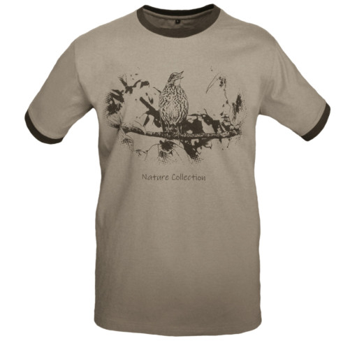 Camiseta Benisport Jabalí de algodón peinado para uso diario y outdoor