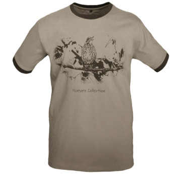 Camiseta Benisport Jabalí de algodón peinado para uso diario y outdoor