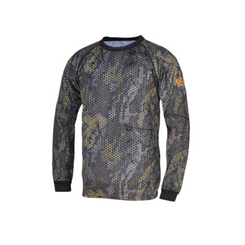 Camiseta técnica camo BS3 498 con protección solar y tejido antibacteriano
