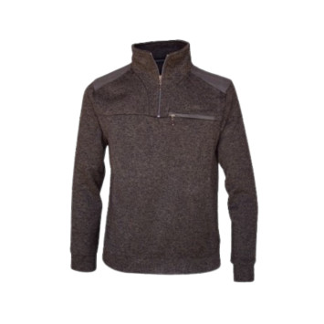 Jersey Benisport Abeja marrón con cremallera y refuerzos