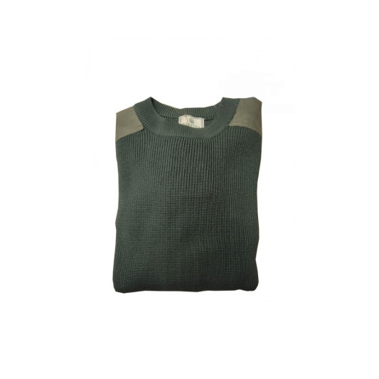 Jersey Beretta PU23 verde oscuro con refuerzos en hombros y cuello redondo