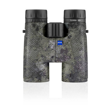 Prismáticos ZEISS Terra ED 10x42 CAMO con acabado camuflaje