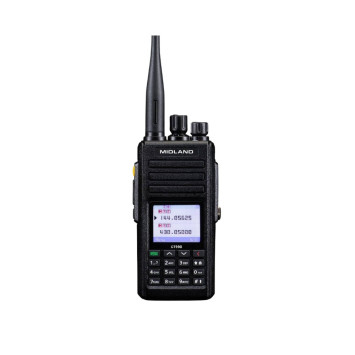 Radio Midland CT990 EBR VHF/UHF 10 W resistente con pantalla a color