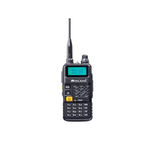 Radio Midland CT590-S Dual Band con pantalla LCD y doble antena