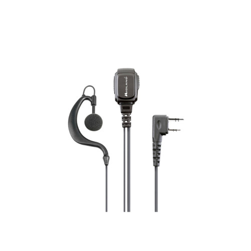 Auricular Midland MA-21 LK PRO con micrófono y clip lobular
