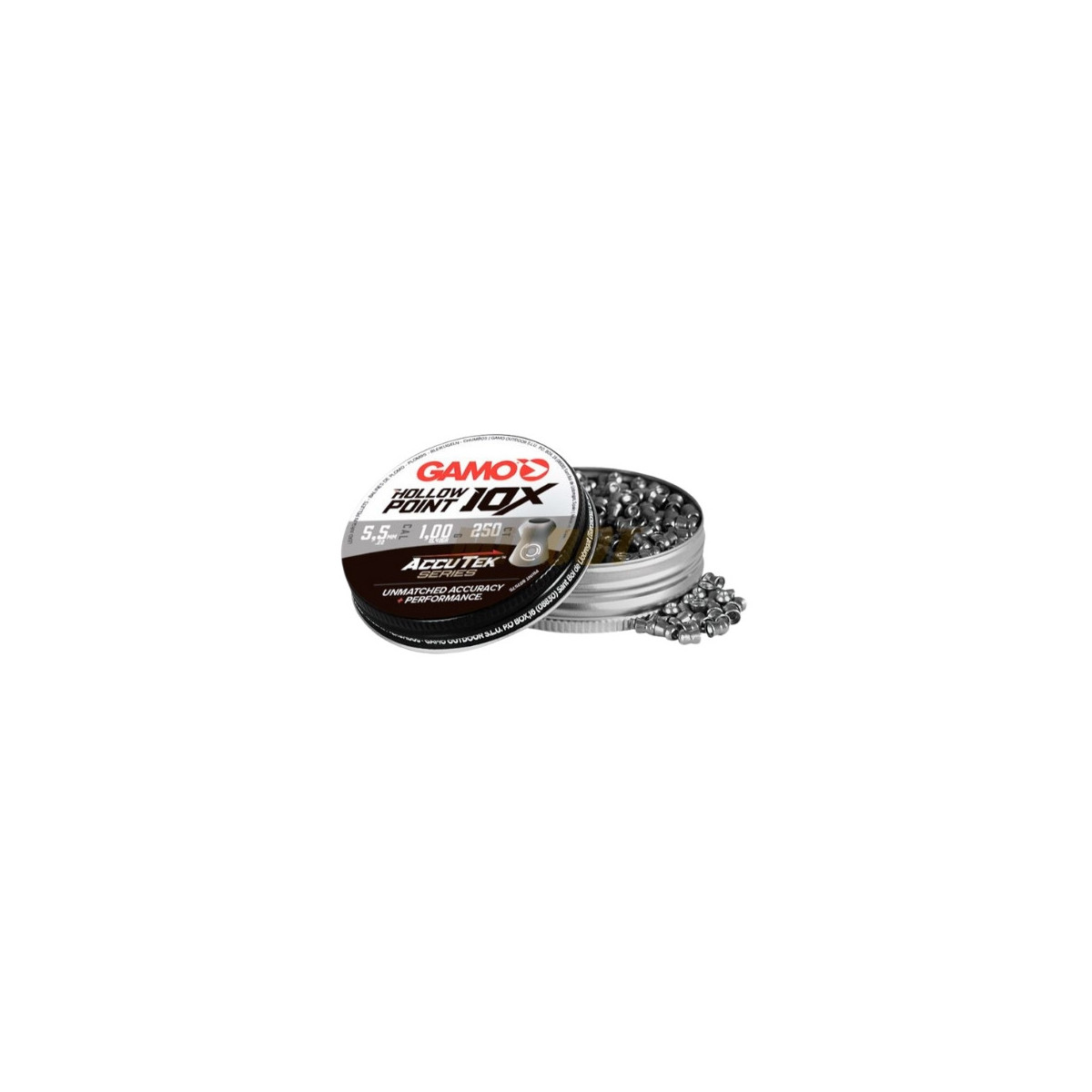 Balines Gamo 10X Hollow Point 5.5 mm