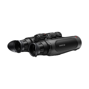 Diseño lateral del Hikmicro Habrok 4K HE25L 2.0 mostrando óptica digital y estructura antideslizante