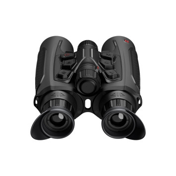 Binoculares multiespectro Hikmicro Habrok 4K HE25L 2.0 con enfoque central y botones intuitivos