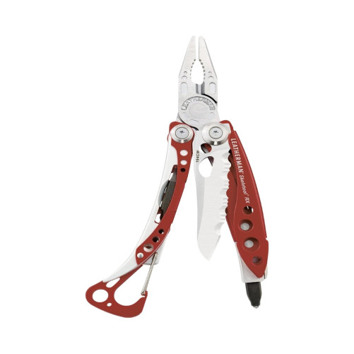 Multiherramienta Leatherman Skeletool RX con hoja dentada 154CM y punta de carburo para emergencias