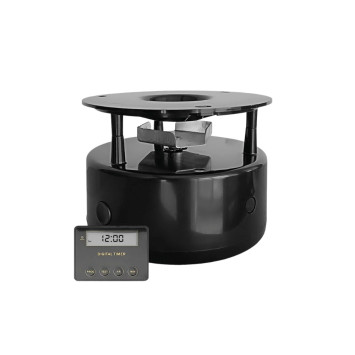 Dispensador automático digital Hunternature con placa giratoria metálica para comedero de caza en Carril Outdoor.