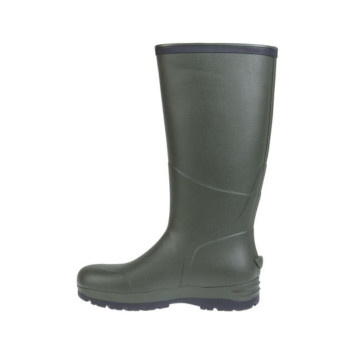 Bota alta HART ENTRY 18 de caucho con suela All Terrain AT, perfil lateral, Carril Outdoor.