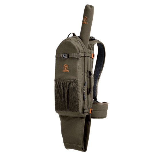 Mochila Vorn LT12 QRR con bolsillo frontal de malla porta rifle