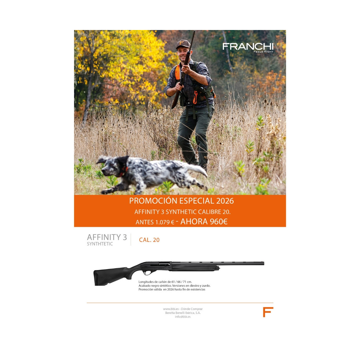 FRANCHI AFFINITY SYNTHETIC