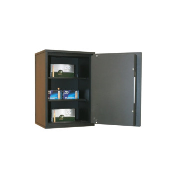Armero Infac SC6R abierto con estante interior para 6 armas cortas en Carril Outdoor