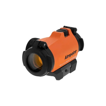 Óptica Aimpoint Micro H-2 Orange 2 MOA resistente con recubrimiento Cerakote y tapas abatibles