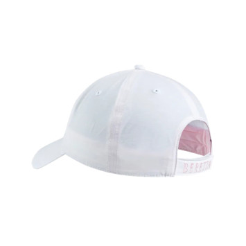 Parte trasera gorra Beretta Big B blanco con ajuste regulable en Carril Outdoor