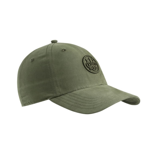 Gorra Beretta Sanded EVO verde con bordado frontal en relieve en Carril Outdoor